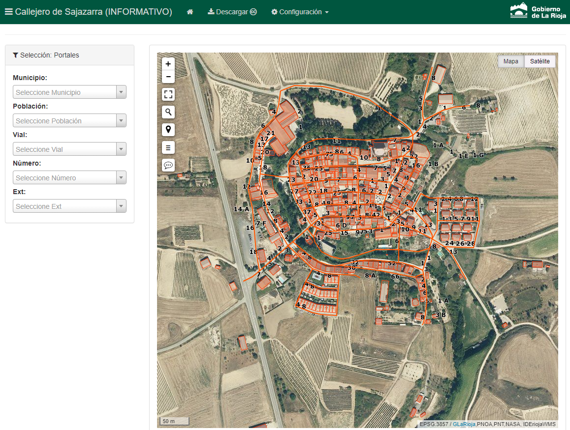 Imagen del Callejero de Sajazarra